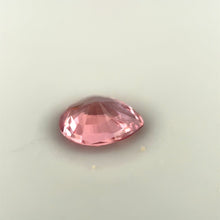 1.03 Carat Pear Padparadscha Sapphire: Orangey-Red Heated Natural Loose Gemstone | Top Luster