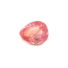 4.6mmX3.8mm Natural Rare Padparadscha Sapphire Pear Cut Brilliant Luster for Simple Day to Day Ring Minimalist Jewelry | Heated Loose Stone