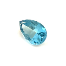 1.45Carats Natural Aquamarine Gemstone Pear Cut Crystal Material With Very Good Luster | Loose Stone