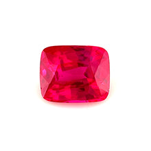 Untreated 1.02Carat Natural Mozambique Ruby Gemstone Pigeon's Blood Red Cushion Cut Brilliant Luster Exquisite Stone | Unheated Loose Stone
