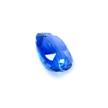 3.02Carat LOUPE CLEAN Natural Cornflower Blue Sapphire Gemstone Oval Top Luster, Sapphire for Engagement, Wedding Ring | Heated Loose Stone