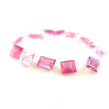 12Pcs 1.31Carat Natural Padparadscha Sapphire Lot for Fine diamond Jewelry Making Gift Ring Excellent Cut & Luster | Heated Loose Stone