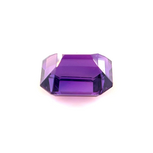 1.51Carat Natural Loupe Clean Purple Sapphire Gemstone Emerald Cut Vivid Purple Color Brilliant Luster | Unheated Loose Stone