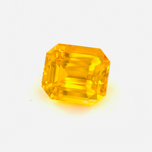 PREMIUM 2.17Carat Natural Yellow Sapphire Emerald Excellent Cut Brilliant Luster Canary Yellow Loupe Clean Top Stone | Heated Loose Stone