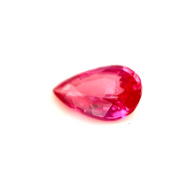 1.13Carat Loupe Clean Natural Rare Padparadscha Sapphire King Sapphire Gemstone Pear Cut Brilliant Luster | Unheated Loose Stone