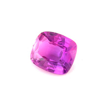 Untreated 1.70Carat Loupe Clean Natural Ultra Rare Hot Pink Sapphire Gemstone Cushion Brilliant Luster Exquisite Color| Unheated Loose Stone