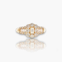 18K Yellow Gold High Quality VS Diamond Ring CERTIFICATION PROVIDED/ Engagement Ring/ Gold ring/ Rings