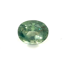 5.0mmx4.0mm Natural Untreated Green Sapphire Gemstone 14k Minimalist Ring/Pendant Silver Jewelry for Birthday Gift | Unheated Loose Stone