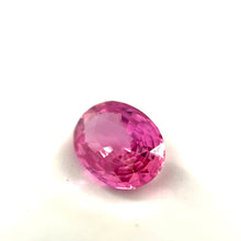 1.55 Carat Unheated Padparadscha Sapphire: Loupe Clean Natural Pink Orange Gem Big Face Oval Cut Perfect for Fine Jewelry or Collectors