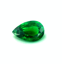 1.54 Carat Pear Cut Tsavorite: Vivid Green Natural Loose Gemstone | Well Cut | Top Color