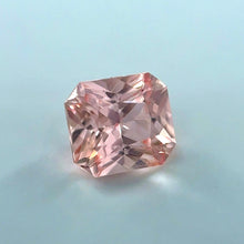 1.08Carat Natural Loupe Clean Peach Padparadscha Sapphire Gemstone Champagne Color Ascher Top Cut Brilliant Luster | Unheated Loose Stone