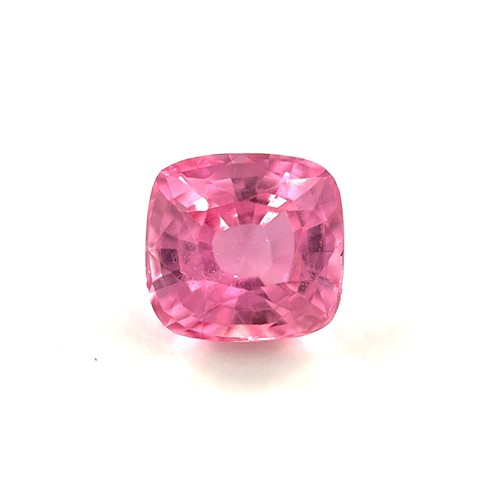 1.02 carat unheated Padparadscha sapphire oval cut, natural pink orange gemstone from Madagaskar