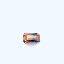 1.53Carat Natural Unique Multi-Color Blue Yellow Orange Green Brown Sapphire LOUPE CLEAN Emerald Cut Party Sapphire | Heated Loose Stone