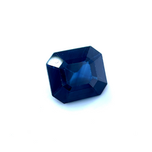 3.52Carat Natural LOUPE CLEAN Blue Sapphire Gemstone for engagement Ring Emerald Cut Deep Blue Color Excellent Cutting | Heated Loose Stone