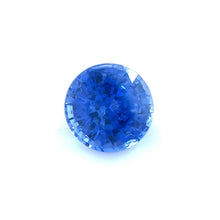 0.92Carats 5.7mm Round Natural Blue Sapphire Gemstone