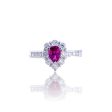 RESERVED UNHEATED CERTIFIED Ruby High Quality Platinum Ring with Diamonds / Engagement Ring/ Platinum ring/ Gemstone Rings