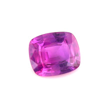 Untreated 1.70Carat Loupe Clean Natural Ultra Rare Hot Pink Sapphire Gemstone Cushion Brilliant Luster Exquisite Color| Unheated Loose Stone