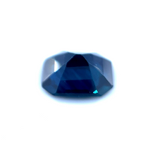 3.52Carat Natural LOUPE CLEAN Blue Sapphire Gemstone for engagement Ring Emerald Cut Deep Blue Color Excellent Cutting | Heated Loose Stone