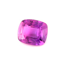 Untreated 1.70Carat Loupe Clean Natural Ultra Rare Hot Pink Sapphire Gemstone Cushion Brilliant Luster Exquisite Color| Unheated Loose Stone