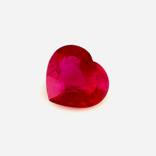 Unheated 2.03Carat Mozambique Ruby Natural Gemstone Pigeon Blood to Vivid Red Heart Shape Brilliant Luster Top Stone | Unheated Loose Stone