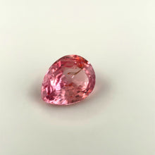 1.03 Carat Pear Padparadscha Sapphire: Orangey-Red Heated Natural Loose Gemstone | Top Luster