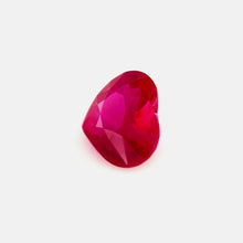 Unheated 2.03Carat Mozambique Ruby Natural Gemstone Pigeon Blood to Vivid Red Heart Shape Brilliant Luster Top Stone | Unheated Loose Stone