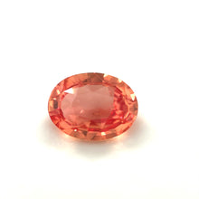 2.03ct Padparadscha sapphire – premium vivid pink orange Ceylon sapphire for fine jewelry