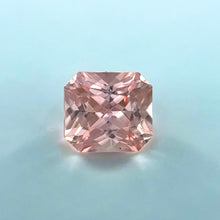 1.08Carat Natural Loupe Clean Peach Padparadscha Sapphire Gemstone Champagne Color Ascher Top Cut Brilliant Luster | Unheated Loose Stone