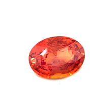 1.26Carat Natural Rare PREMIUM Sunset Mix Padparadscha Sapphire Gemstone For 950 Platinum Engagement/ Wedding Ring | Unheated Loose Stone (Copy)