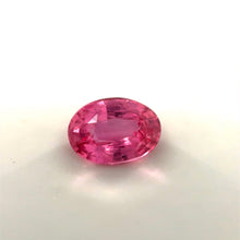 1.56 Carat Unheated Padparadscha Sapphire: Loupe Clean Intense Pink-Orange Gemstone, Fine Cutting, for Engagement Ring