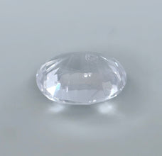 Colorless white sapphire excellent cutting bright luster