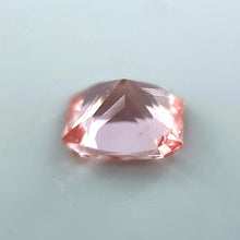 1.08Carat Natural Loupe Clean Peach Padparadscha Sapphire Gemstone Champagne Color Ascher Top Cut Brilliant Luster | Unheated Loose Stone