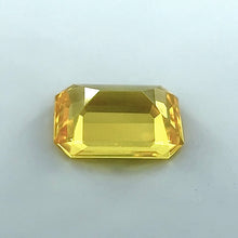 1.03Carat Natural Yellow Sapphire Emerald Cut Golden Yellow Brilliant Luster Excellent Cutting Loupe Clean | Unheated Loose Stone