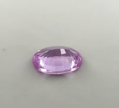 1.05Carat LOUPE CLEAN Natural Pink Sapphire Gemstone Oval Baby Pink Color 18k White Gold Ring for Her Birthday | Unheated Loose Stone