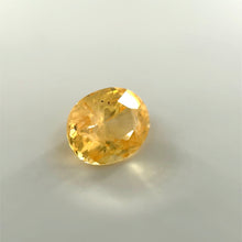 Unheated yellow sapphire 1.15ct eye clean Ceylon oval loose stone