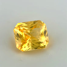 Unheated natural yellow sapphire gemstone for jewelry and astrological purposes