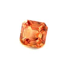 1.04Carat Natural Untreated Padparadscha Sapphire Gemstone Ascher Brilliant Luster Top Color for 18k Yellow Gold Ring| Unheated Loose Stones in