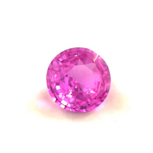 Loose pink sapphire Round– vivid color and brilliance ideal for custom ring design