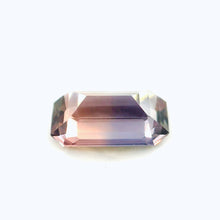 1.53Carat Natural Unique Multi-Color Blue Yellow Orange Green Brown Sapphire LOUPE CLEAN Emerald Cut Party Sapphire | Heated Loose Stone