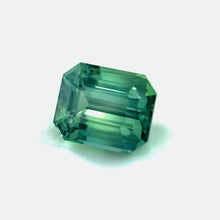 Loupe clean green teal sapphire natural loose stone