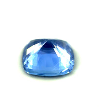 Loose blue sapphire 2.16ct vivid color — natural cushion cut stone for bespoke jewelry