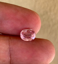 2.53 Carat Natural Rare Pinkish Peach Sapphire Gemstone | Unheated Loose Stone