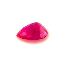 1.53Carat Natural Unheated Mozambique Ruby Gemstone Vivid Red Pear Shape Brilliant Luster Exquisite Stone| Unheated Loose Stone