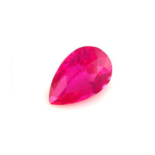 1.53Carat Natural Unheated Mozambique Ruby Gemstone Vivid Red Pear Shape Brilliant Luster Exquisite Stone| Unheated Loose Stone