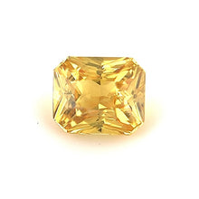 1.69Carat Natural Yellow Sapphire Radiant Cut Loupe Clean Brilliant Luster Vivid Yellow | Unheated Loose Stone