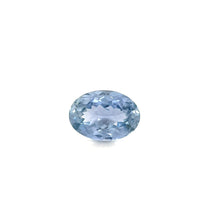0.93Carat Natural Blue Sapphire Gemstone Ice Blue Color Oval Cut Good Luster | Unheated Loose Stone