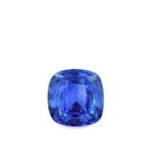 3.05Carat Natural Blue Sapphire Gemstone Cornflower Blue Square Cushion Cut Brilliant Luster, Sapphire Engagement Ring | Heated Loose Stone