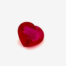 Unheated 2.03Carat Mozambique Ruby Natural Gemstone Pigeon Blood to Vivid Red Heart Shape Brilliant Luster Top Stone | Unheated Loose Stone