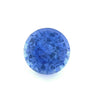 0.64 Carat Natural Blue Sapphire Gemstone Round Cut Very Good Color Brilliant Luster Unheated Loose Stone
