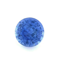 0.64 Carat Natural Blue Sapphire Gemstone Round Cut Very Good Color Brilliant Luster Unheated Loose Stone